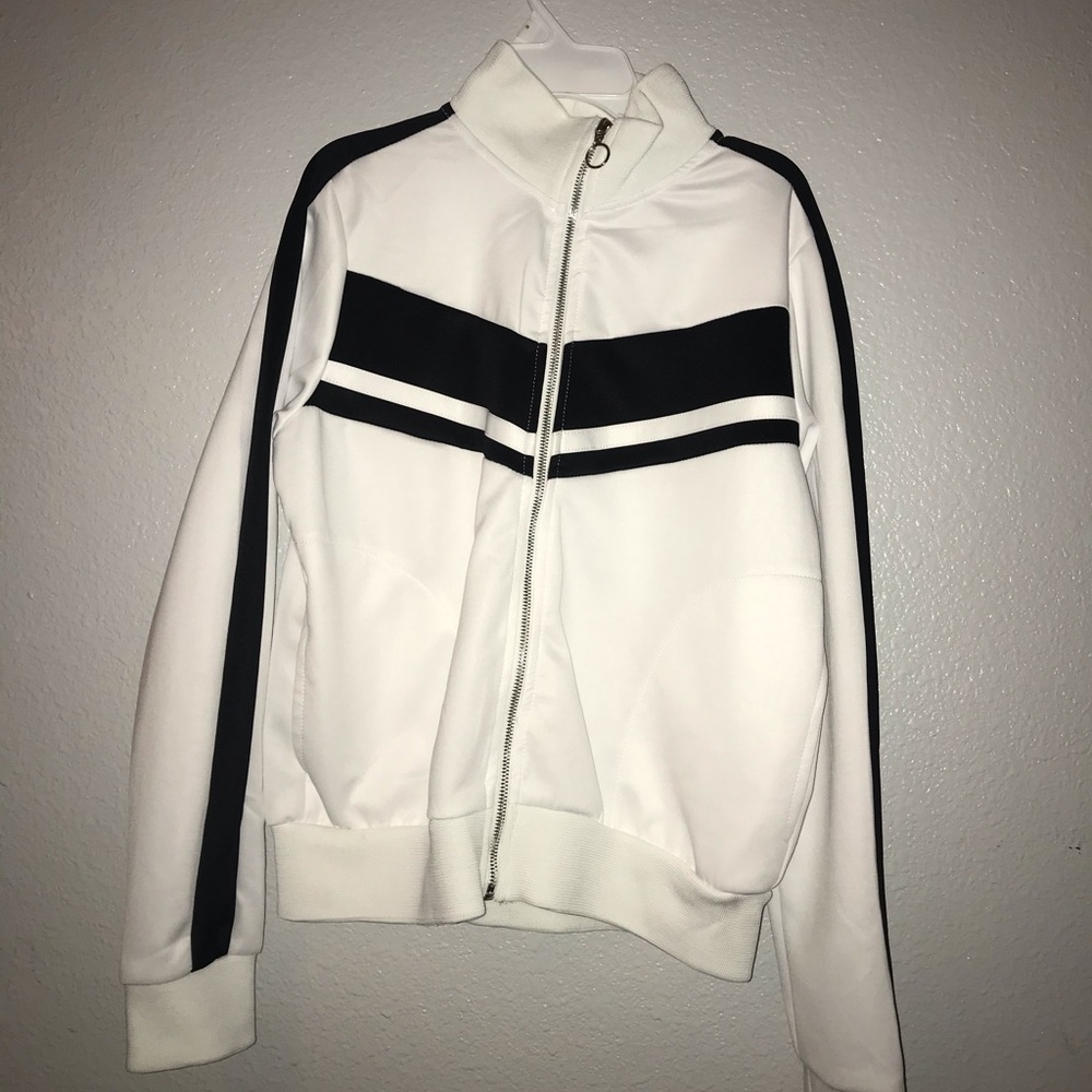 Black and white jacket